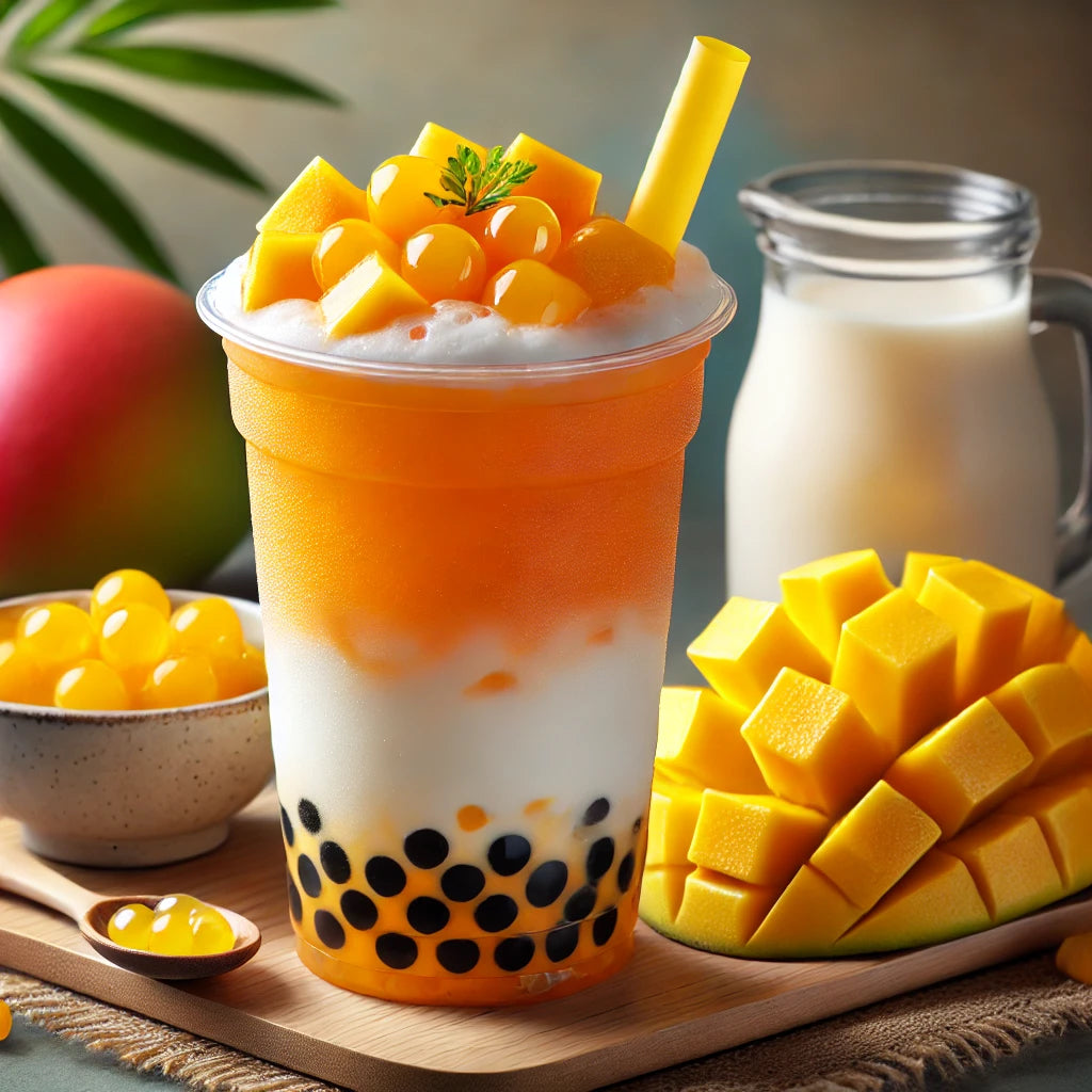 Fruit Tea Mango Milk