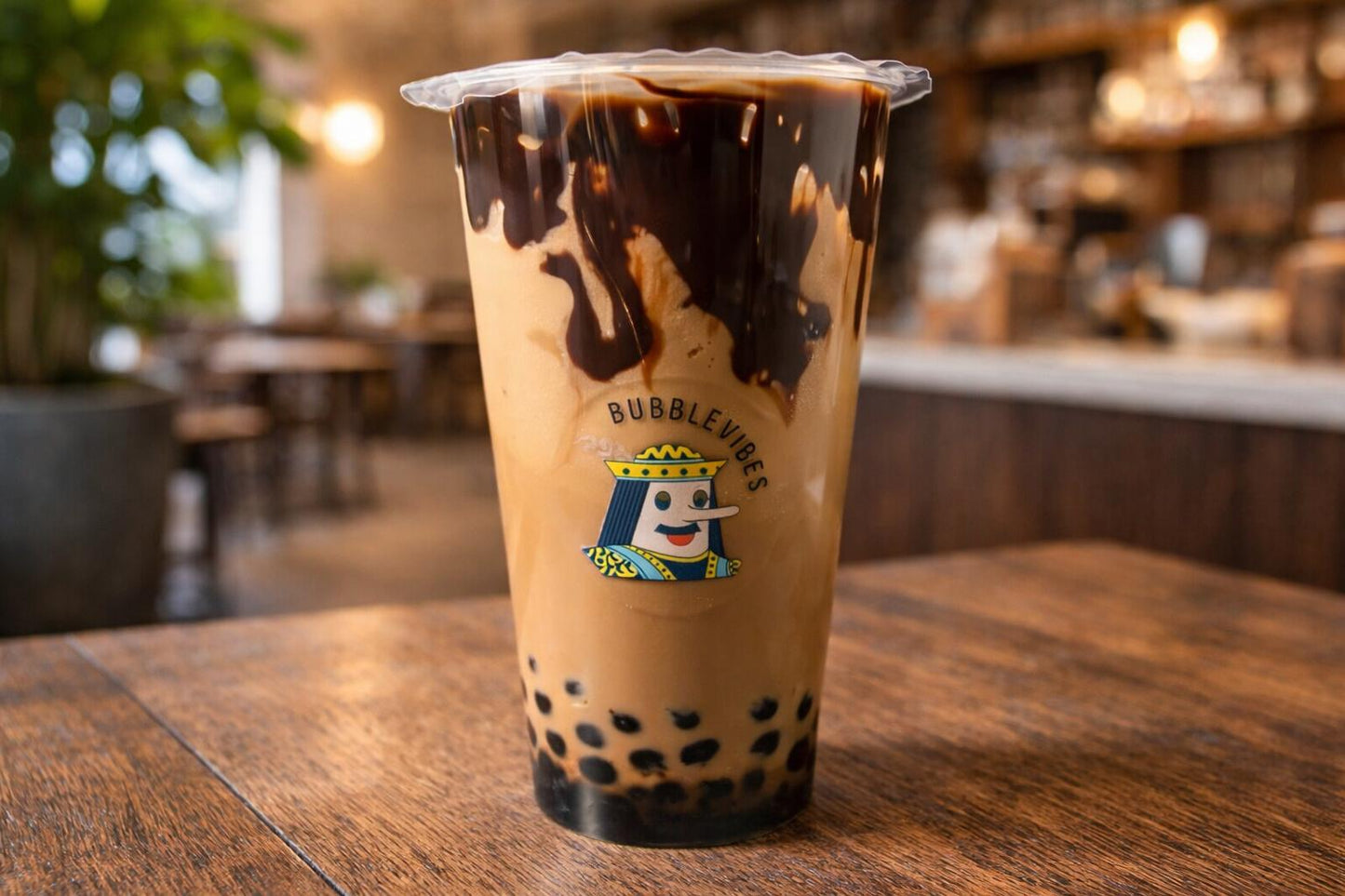 Chocolate Boba Drink