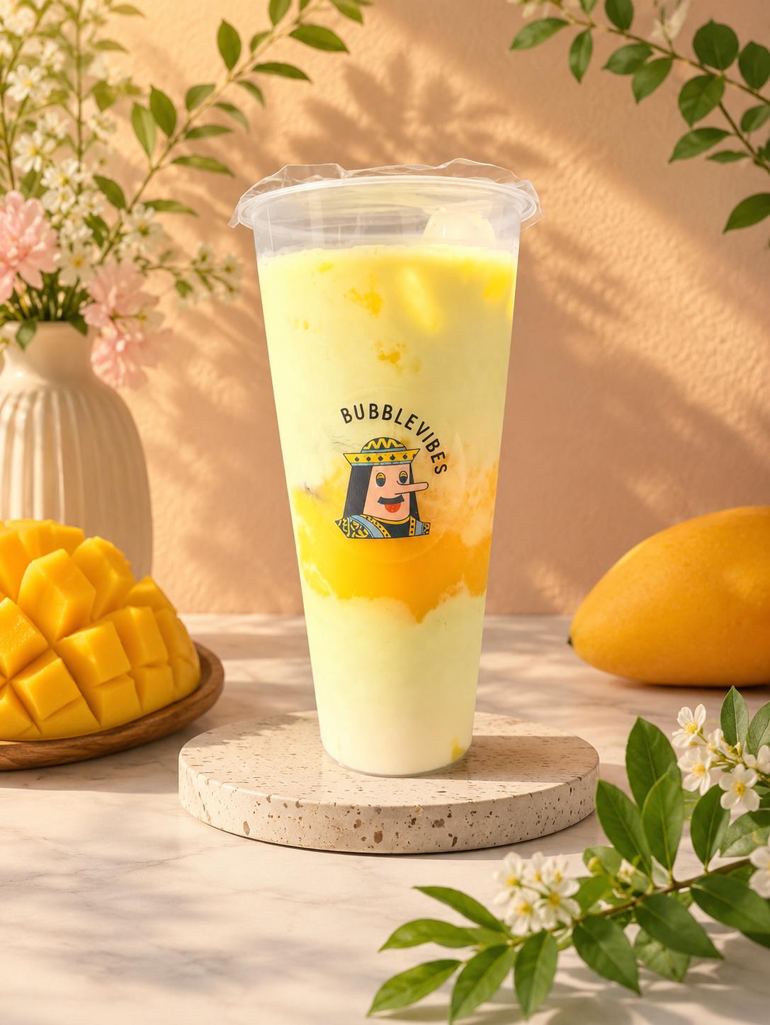 Matcha Mango Milk