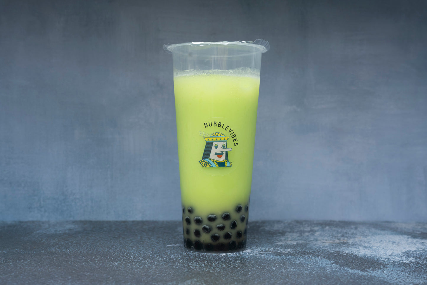 Honeydew bubbletea